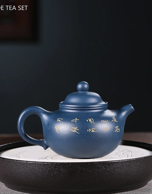 210ml Yixing Purple Clay Teapot Handmade Filter Tea Infuser Beauty Kettle Customized Zisha Tea Set Authentic Exquisite Gifts