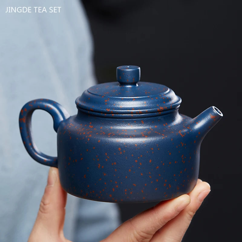 250ml Master Handmade Purple Clay Tea Pot Authentic Yixing Teapot Tradition Filter Beauty Tea Infuser Boutique Zisha Tea Set