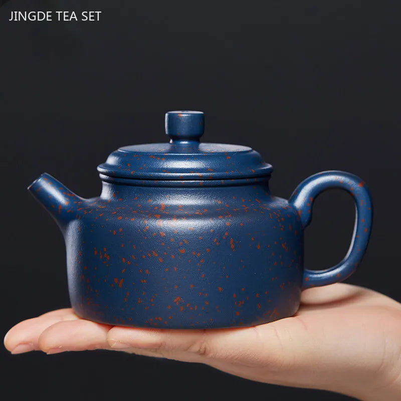 250ml Master Handmade Purple Clay Tea Pot Authentic Yixing Teapot Tradition Filter Beauty Tea Infuser Boutique Zisha Tea Set
